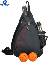 Custom brand oem pickleball paddle sling bag