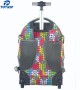 Girl Fashion Rolling Laptop Trolley Backpack BBAG-315
