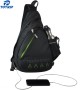 Custom Crossbody Sling Pickleball Bag With USB Charging Port QPTN054