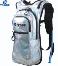 PU Leather Holographic Hydration Pack WB-034