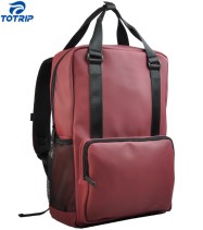 Totrip Custom luxury fashion leather laptop daily backpack BBAG-011
