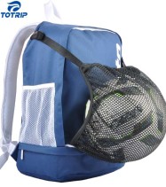 Football soccer training shoe pocket backpack