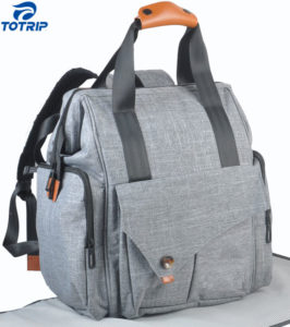 2018 Latest Popular Style Nappy Mommy Diaper Bag PQMB-006
