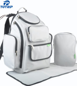 Durable Functional Luxury Mothers' Outdoor Diaper Bag PQMB-008