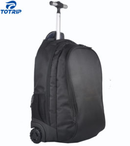 18L Classic Black Hidden Shoulder Insulated Trolley Laptop Backpack BBAG-317