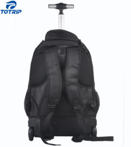 18L Classic Black Hidden Shoulder Insulated Trolley Laptop Backpack BBAG-317C