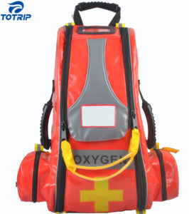 Waterproof Tarpaulin Tactical EMT Medical Oxygen Bag in EU Standard QPFA-030A