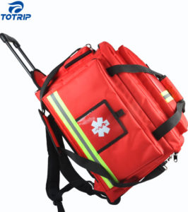 Waterproof 1680D Supper Capacity Empty Survival molle medical EMT Trauma hidden trolley Bag QPFA-033