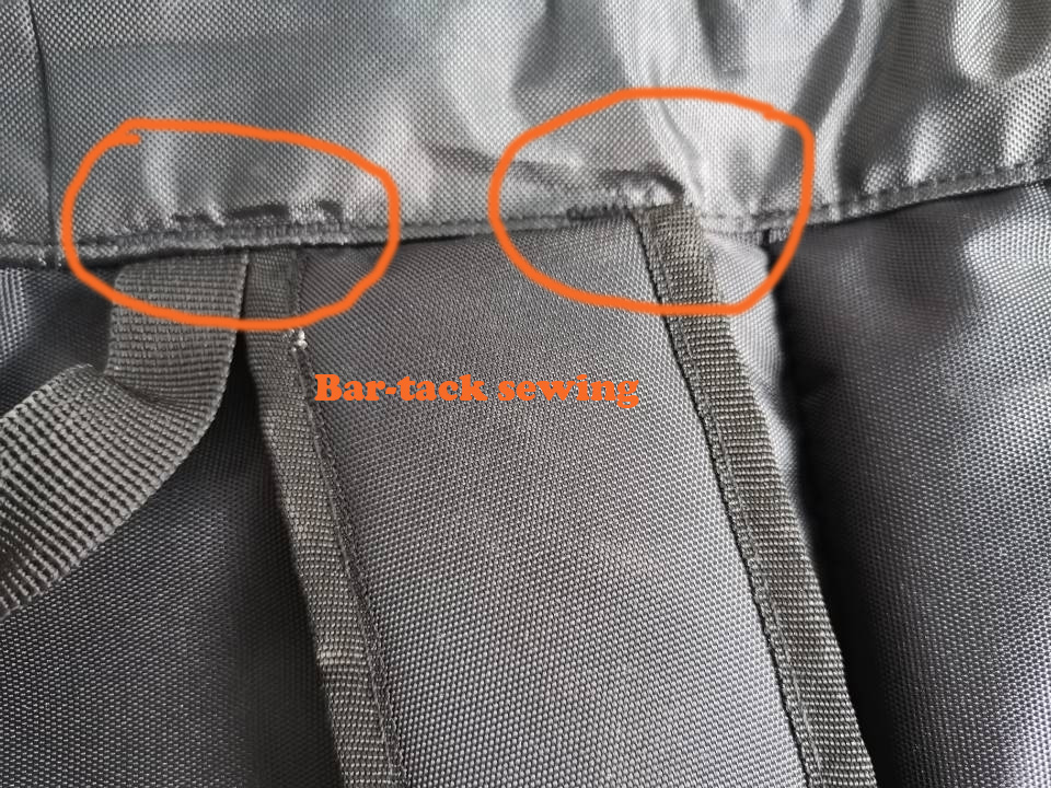 bar-tack strength sewing