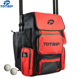 Custom Totrip Youth Baseball Bat Equipment Gear Backpack Bags